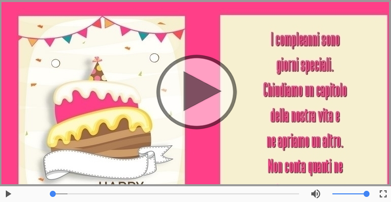 Buon compleanno!