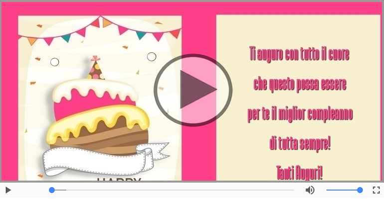 Tanti Auguri! Buon Compleanno!
