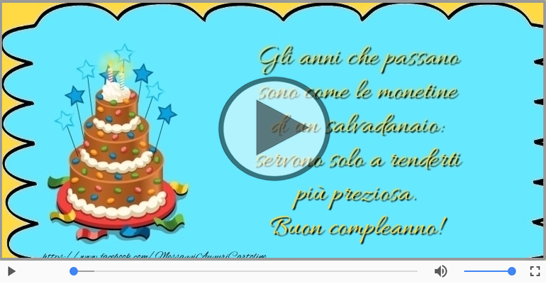 Buon compleanno!