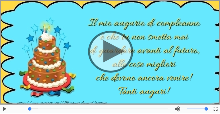 Tanti auguri!