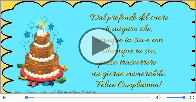 Felice Compleanno!