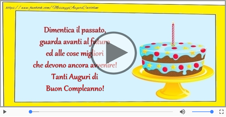 Tanti auguri di Buon Compleanno!