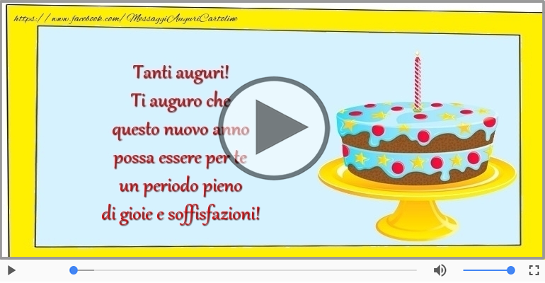 Tanti auguri!