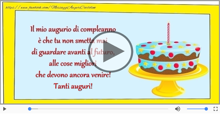 Tanti auguri!