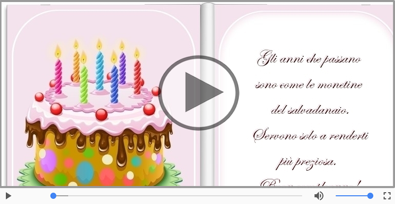 Buon compleanno!