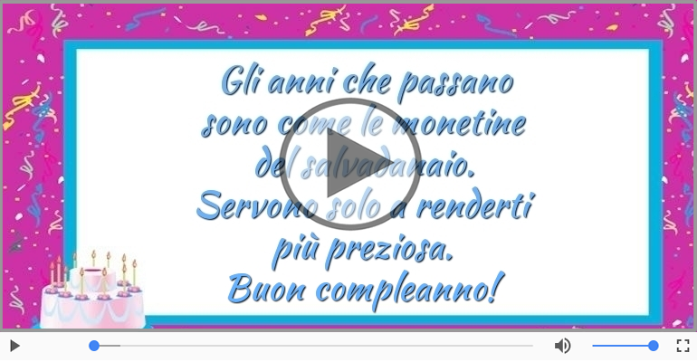 Buon compleanno!