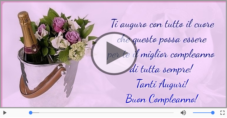 Tanti Auguri! Buon Compleanno!