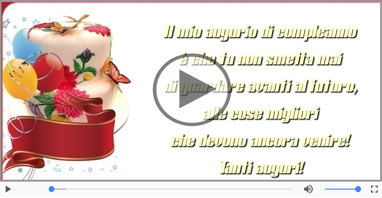 Tanti auguri!