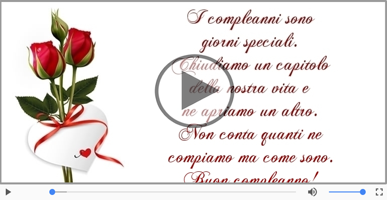 Buon compleanno!