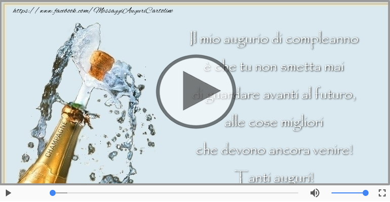 Tanti auguri!
