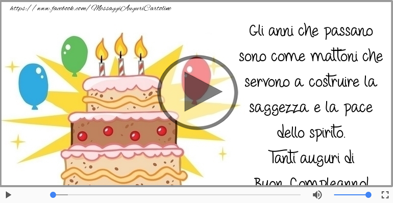 Tanti Auguri di Buon Compleanno!