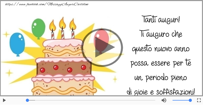 Tanti auguri!