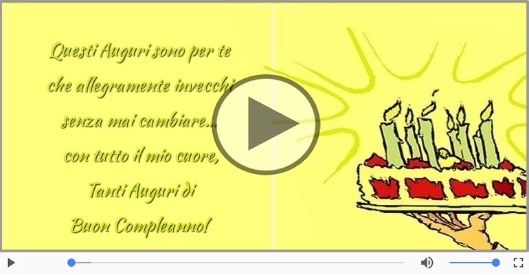 Tanti auguri di Buon Compleanno!