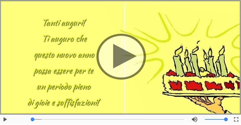 Tanti auguri!