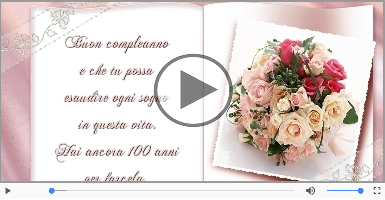 Hai ancora 100 anni  per farcela. Buon Compleanno!