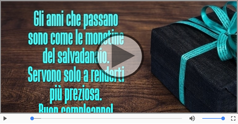 Buon compleanno!