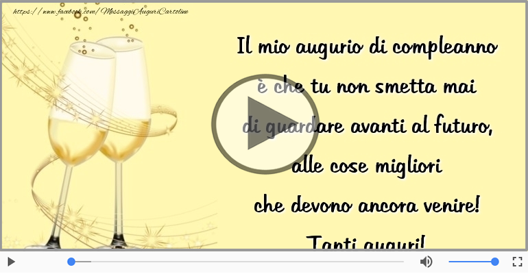 Tanti auguri!