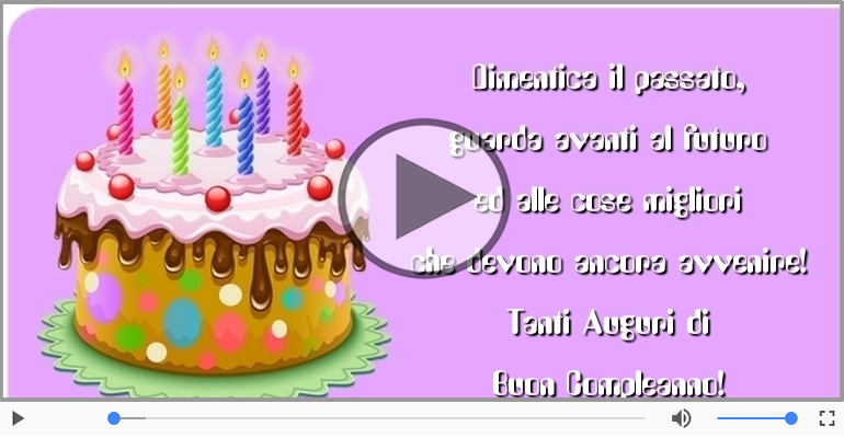 Tanti auguri di Buon Compleanno!