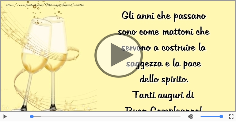 Tanti Auguri di Buon Compleanno!