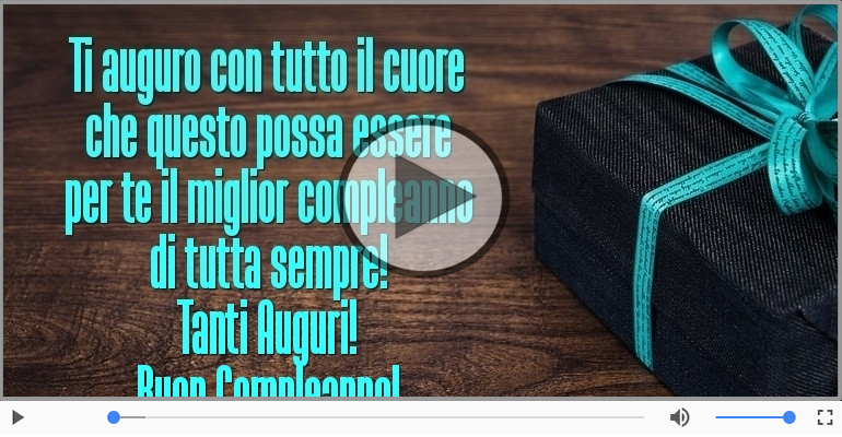 Tanti Auguri! Buon Compleanno!