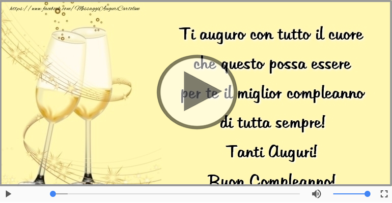 Tanti Auguri! Buon Compleanno!