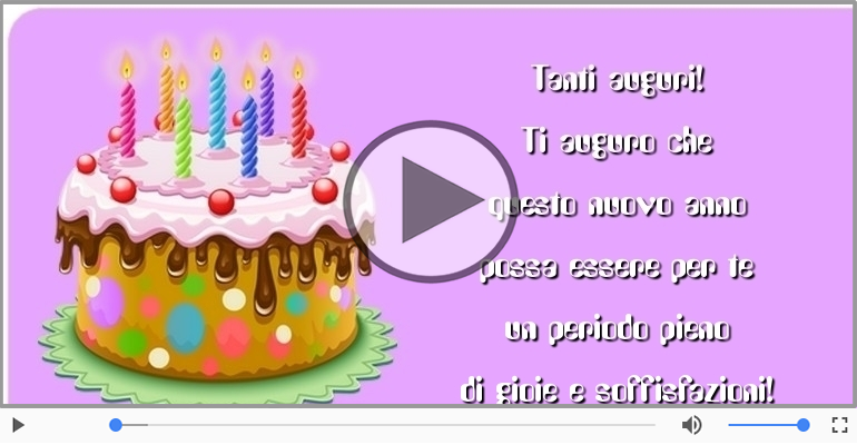 Tanti auguri!