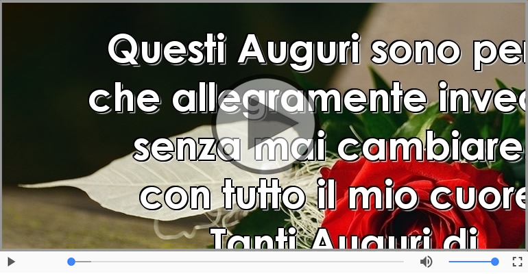 Tanti auguri di Buon Compleanno!