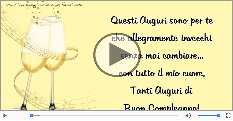Tanti auguri di Buon Compleanno!