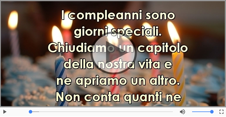 Buon compleanno!