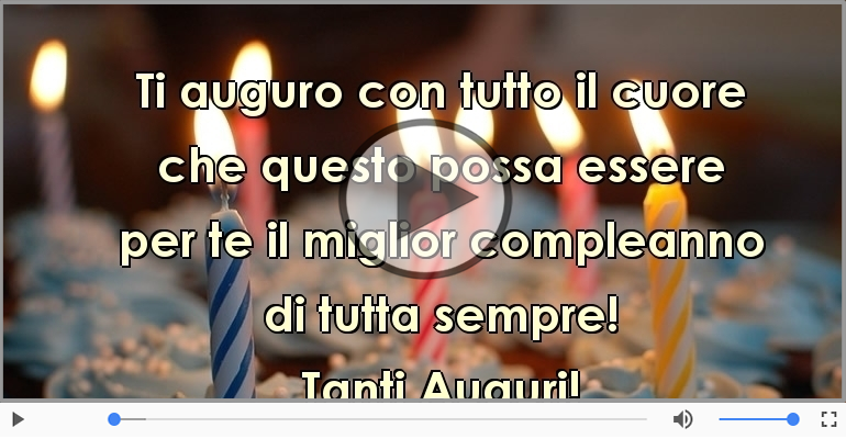 Tanti Auguri! Buon Compleanno!
