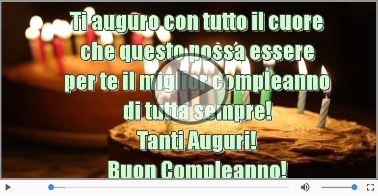 Tanti Auguri! Buon Compleanno!
