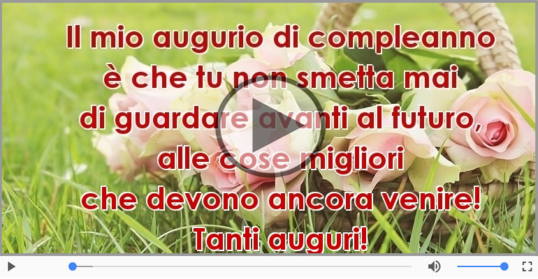 Tanti auguri!