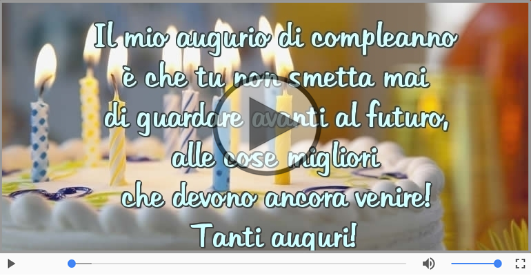 Tanti auguri!