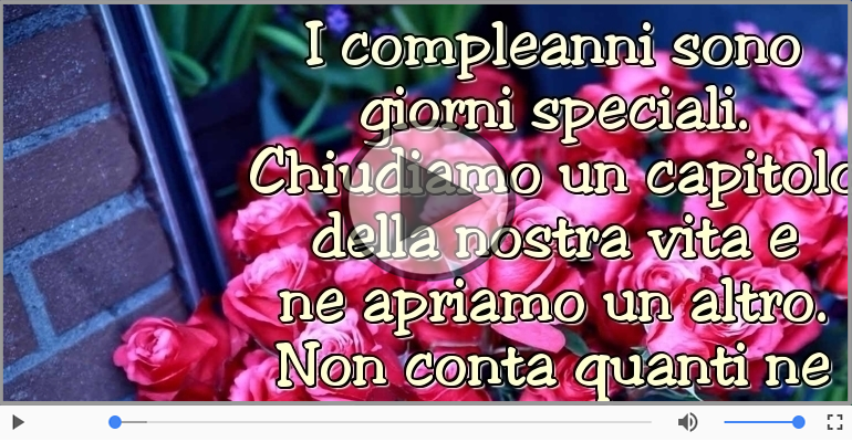Buon compleanno!