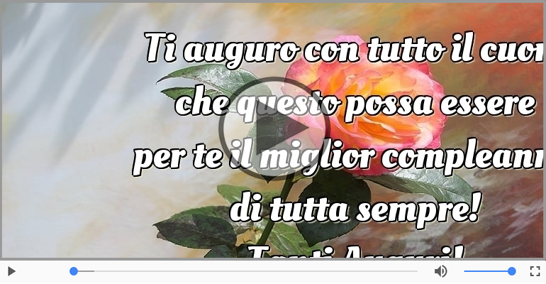 Tanti Auguri! Buon Compleanno!