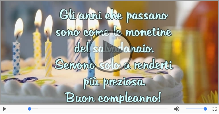 Buon compleanno!