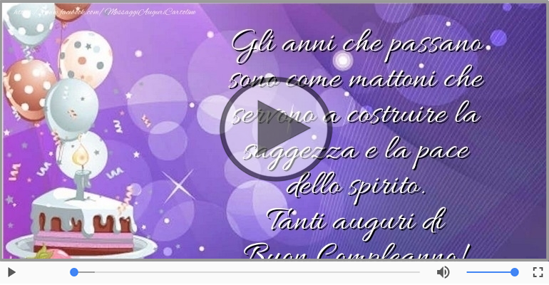 Tanti Auguri di Buon Compleanno!
