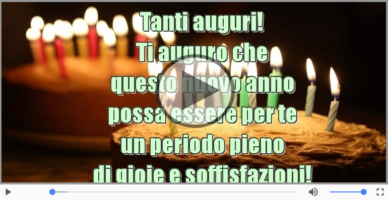 Tanti auguri!