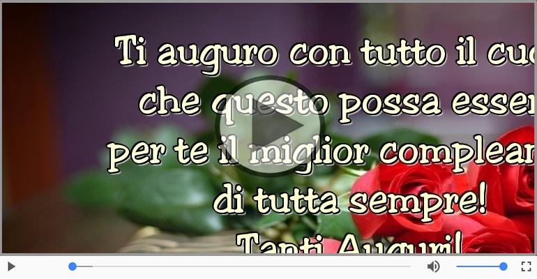 Tanti Auguri! Buon Compleanno!