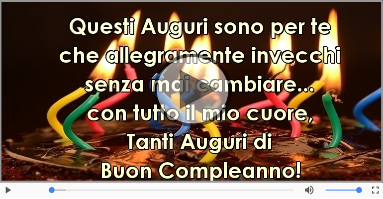 Tanti auguri di Buon Compleanno!