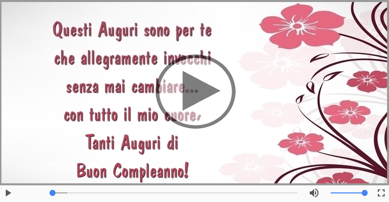 Tanti auguri di Buon Compleanno!