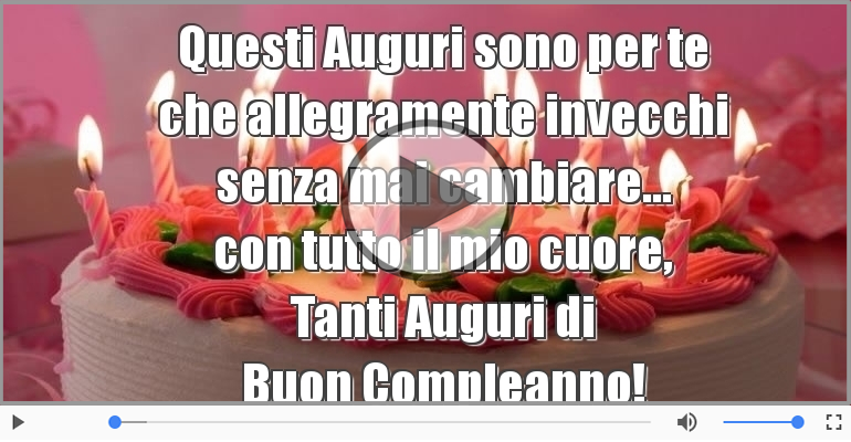Tanti auguri di Buon Compleanno!
