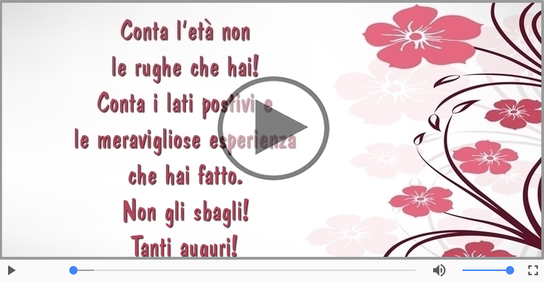Tanti auguri!