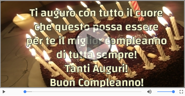 Tanti Auguri! Buon Compleanno!