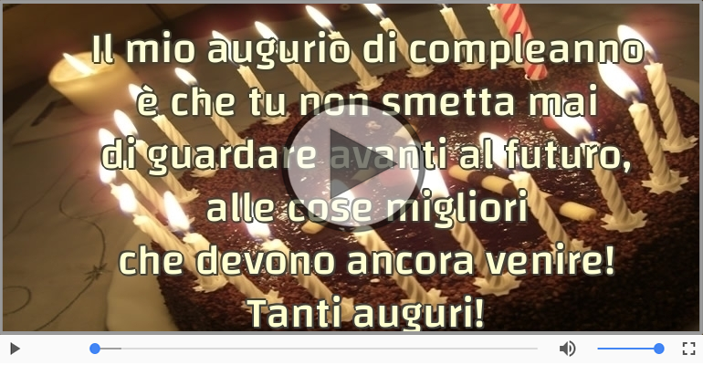 Tanti auguri!