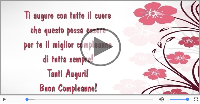 Tanti Auguri! Buon Compleanno!