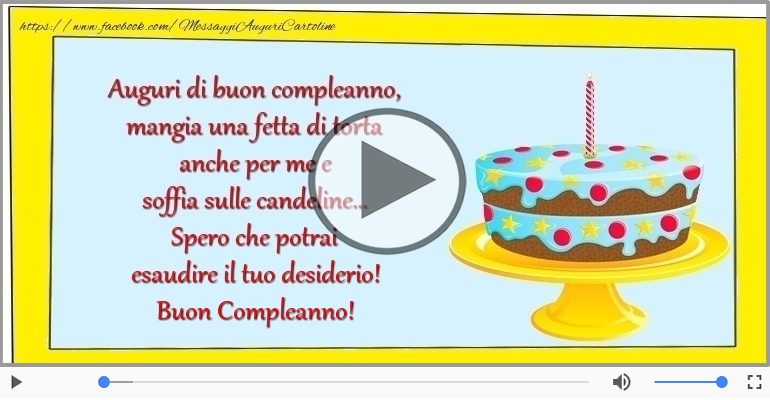 Buon Compleanno!