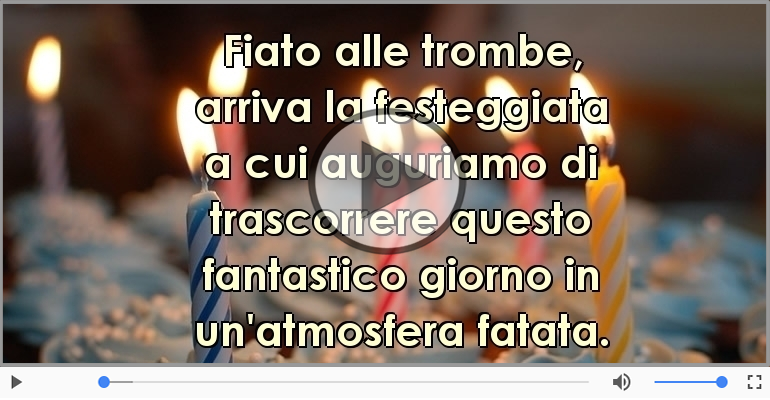 Tanti auguri di Buon Compleanno!