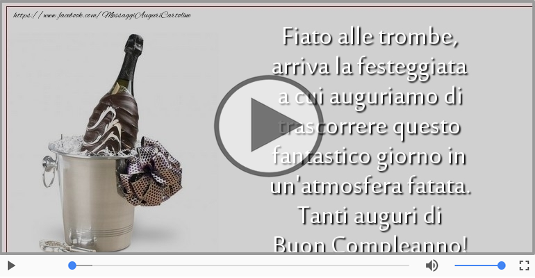 Tanti auguri di Buon Compleanno!