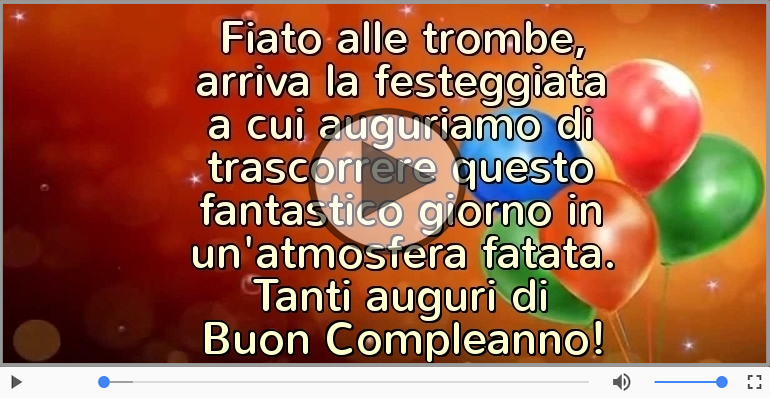 Tanti auguri di Buon Compleanno!